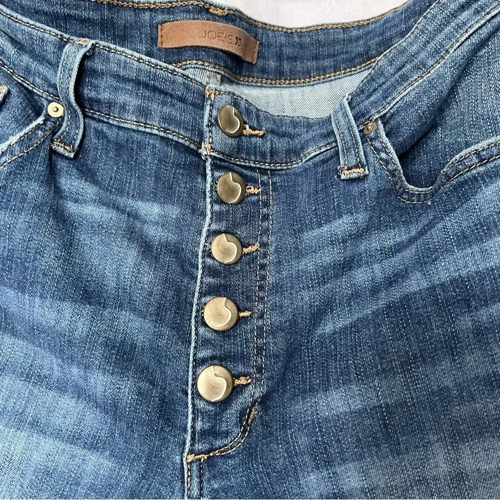 Joe's Jeans High Rise Skinny  Medium Wash Denim Size 32 - Picture 3 of 15